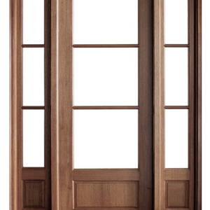 3-Lite 1 Panel Bottom Flat Top Sidelite Unit