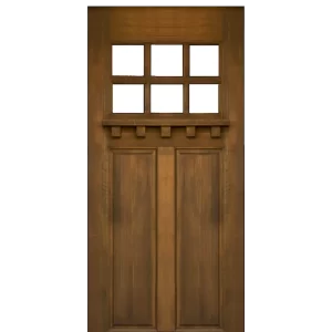 6-Lite Standard Craftsman Single Unit 6-8
