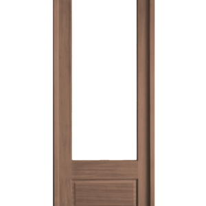 1-Lite 1 Panel Bottom Arch Top Single Unit