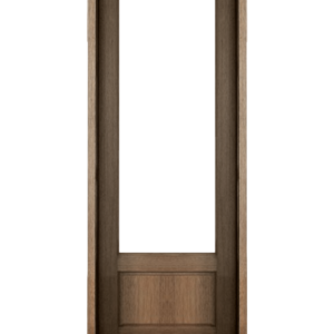 1-Lite 1 Panel Bottom Flat Top Single Unit