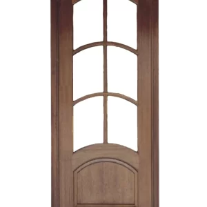 6-Lite Swoop 1 Panel Bottom Arch Top Single