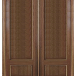 2 Panel Solid Flat Top Double Unit