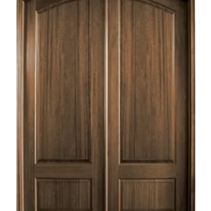 2 Panel Solid Arch Top Double Unit