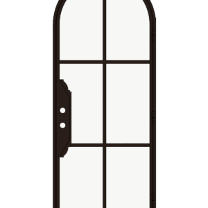 Narrow Sightline 6-Lite 1/2 Round Single