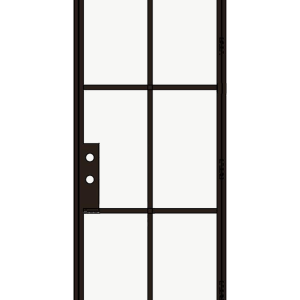 Narrow Sightline 6-Lite Arch Single